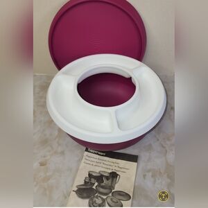 Tupperware Essentials Large Bowl with Party Tray